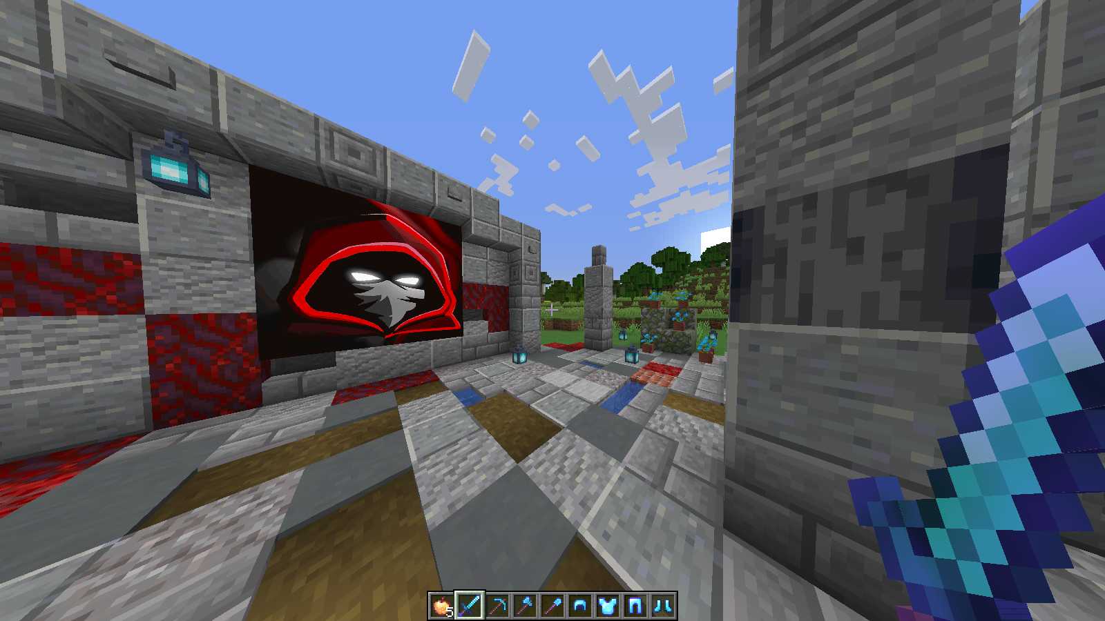 Скриншот сервера