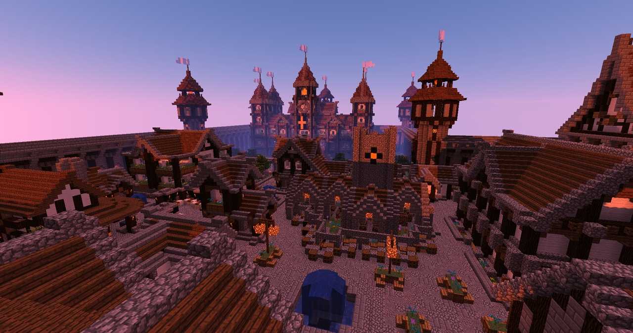 Скриншот сервера