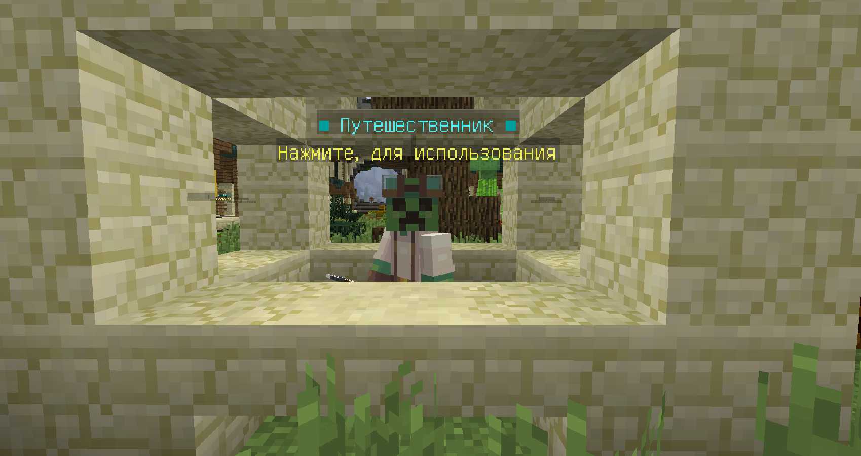 Скриншот сервера