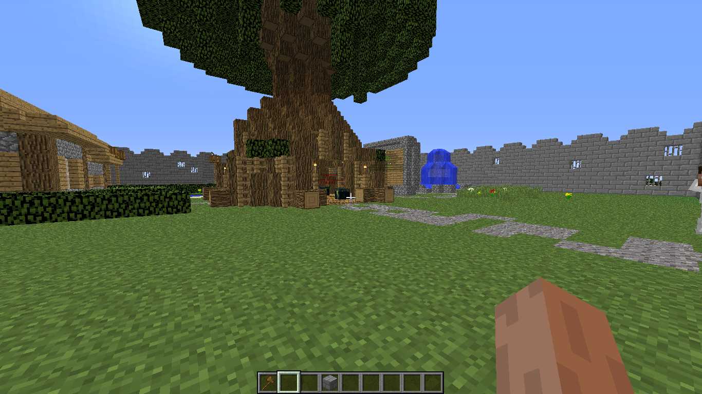 Скриншот сервера