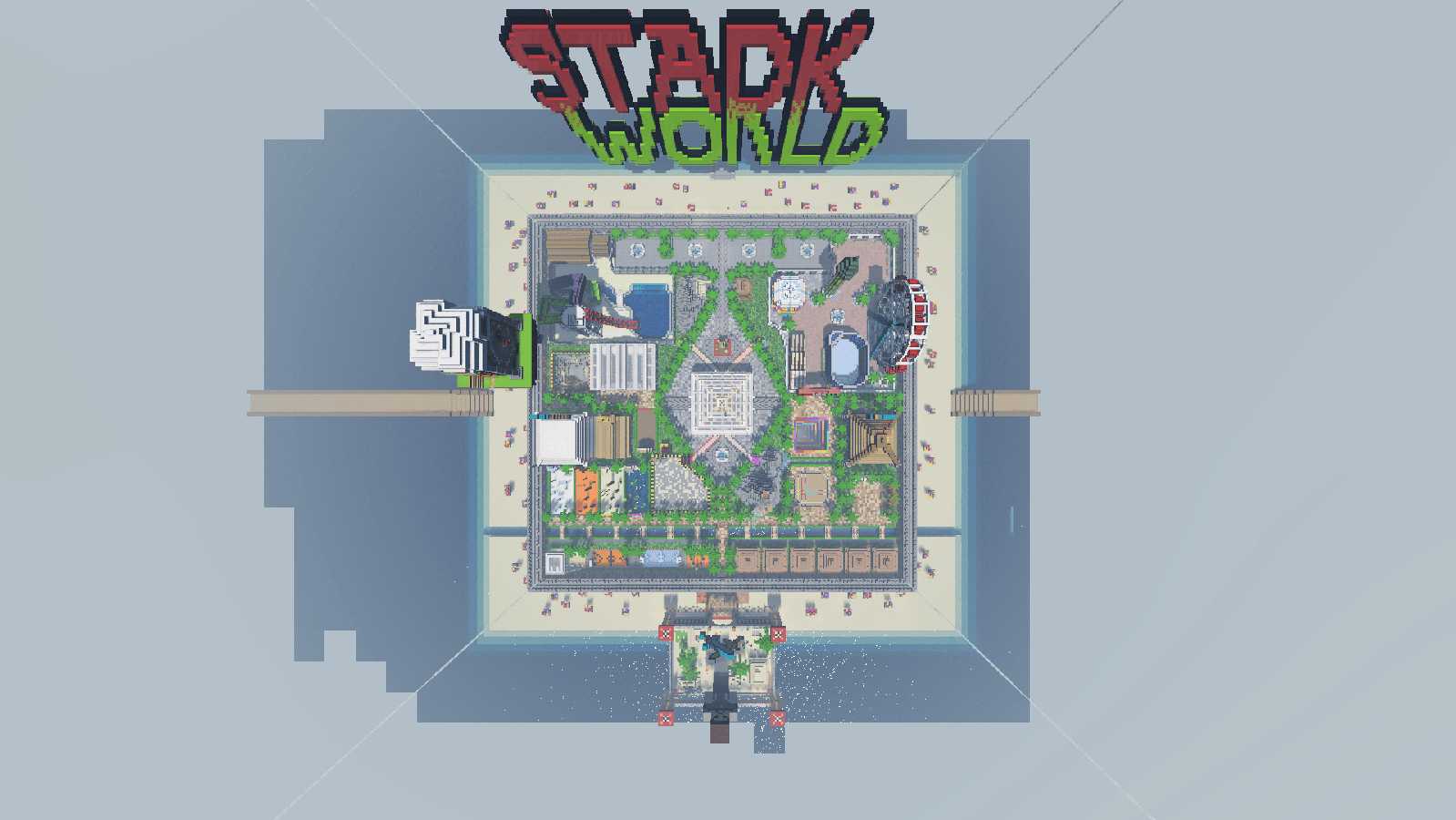 Скриншот сервера