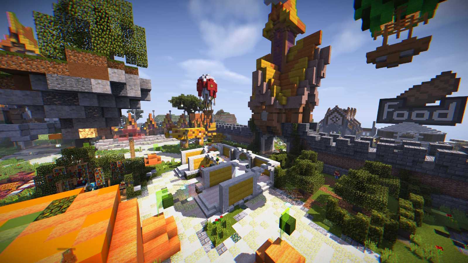 Скриншот сервера