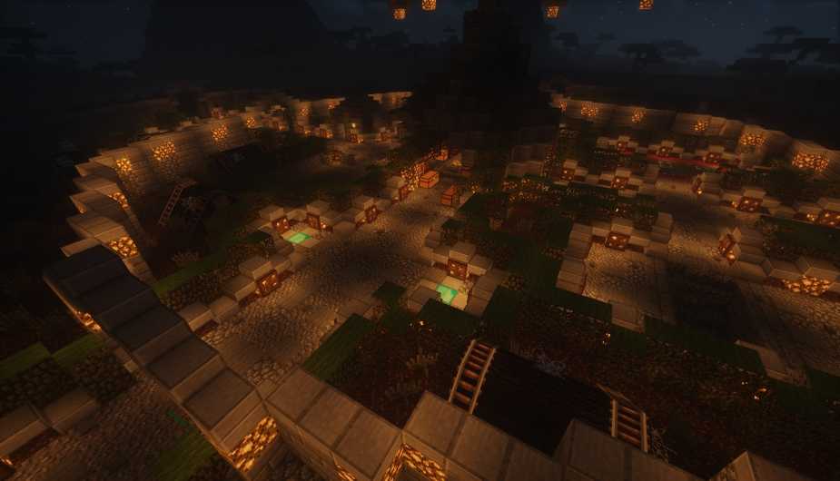 Скриншот сервера