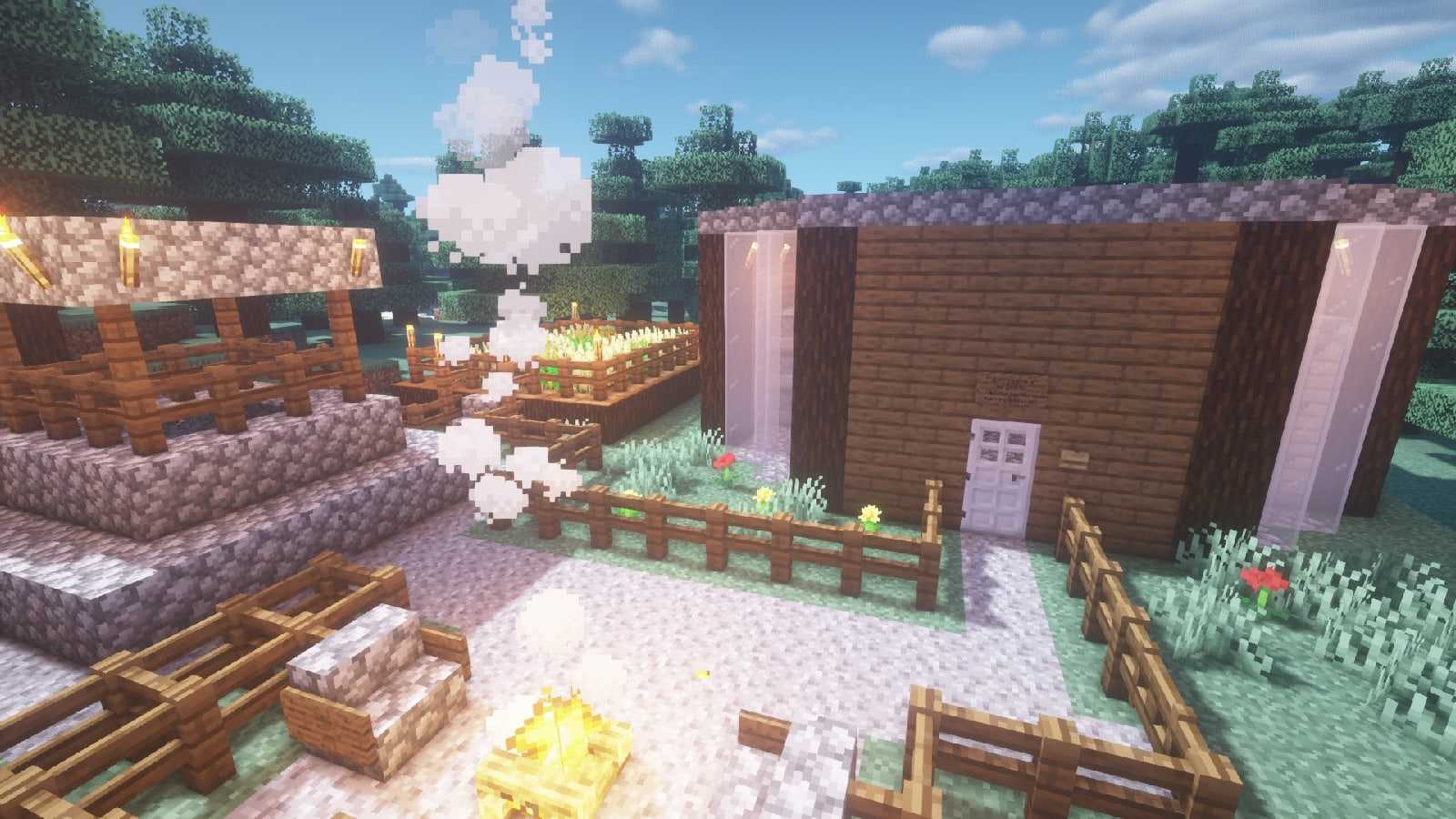 Скриншот сервера