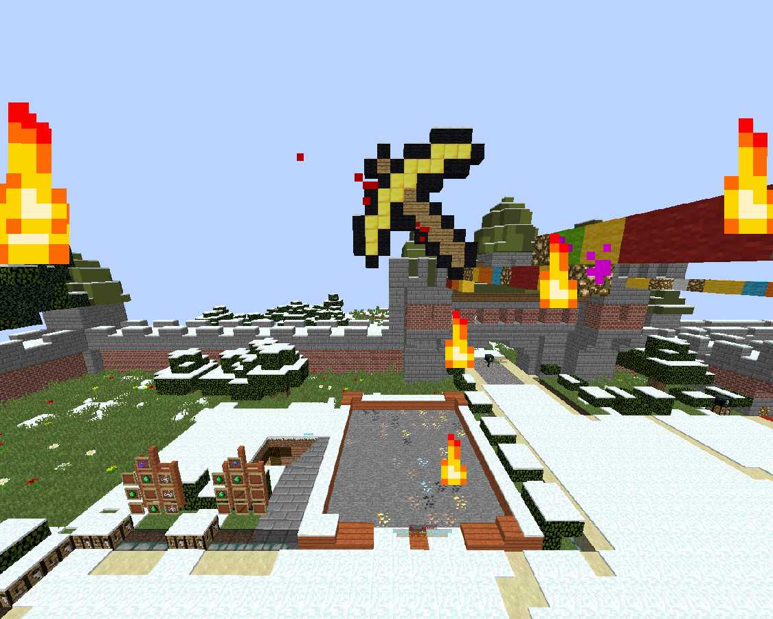 Скриншот сервера