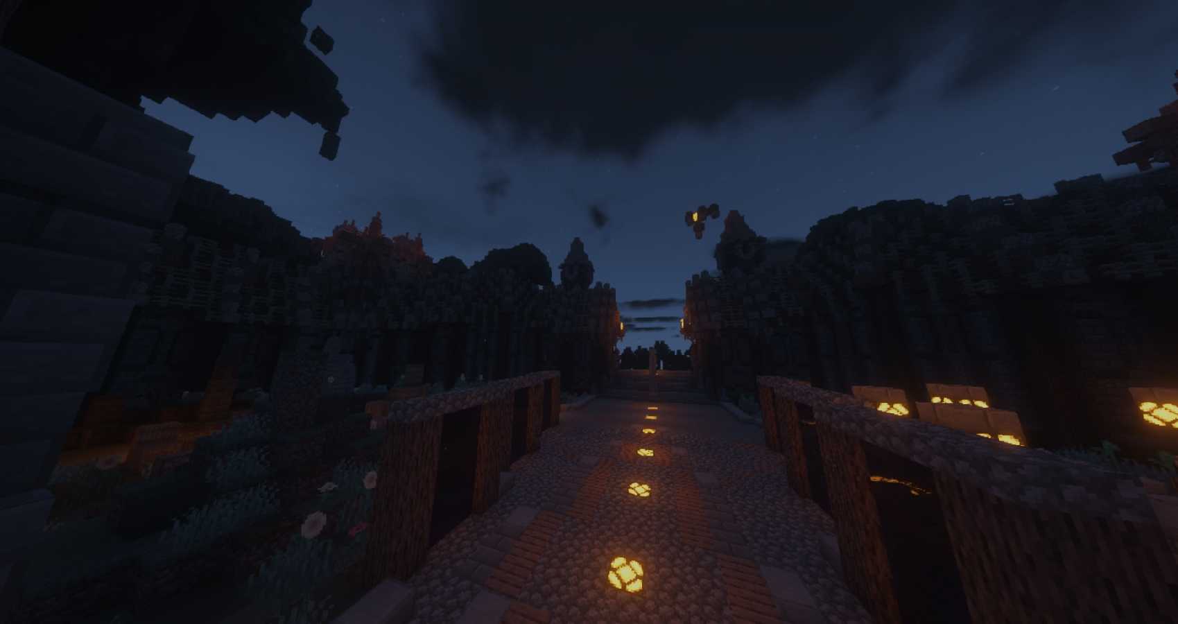 Скриншот сервера