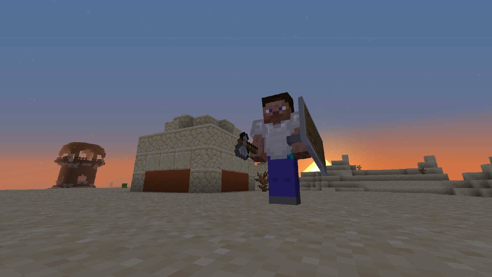 Скриншот сервера