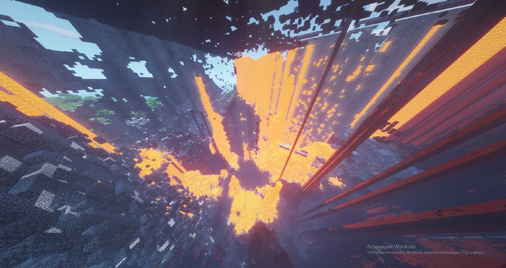 Скриншот сервера