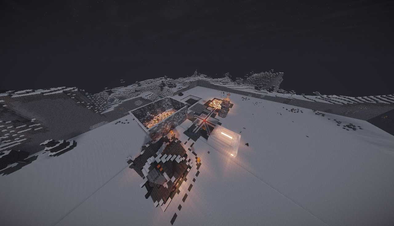 Скриншот сервера