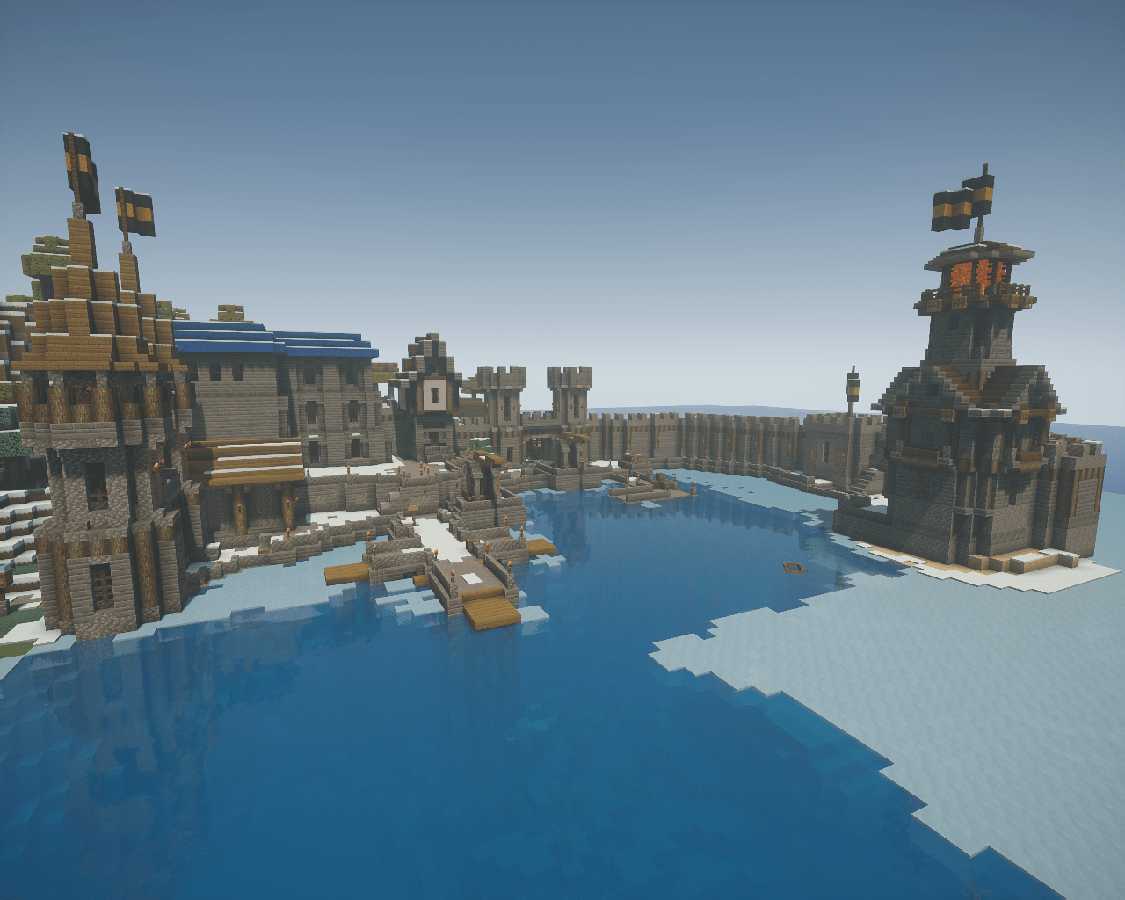 Скриншот сервера