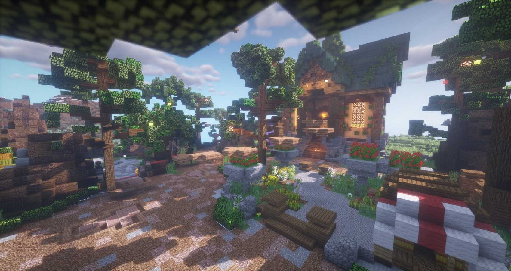 Скриншот сервера