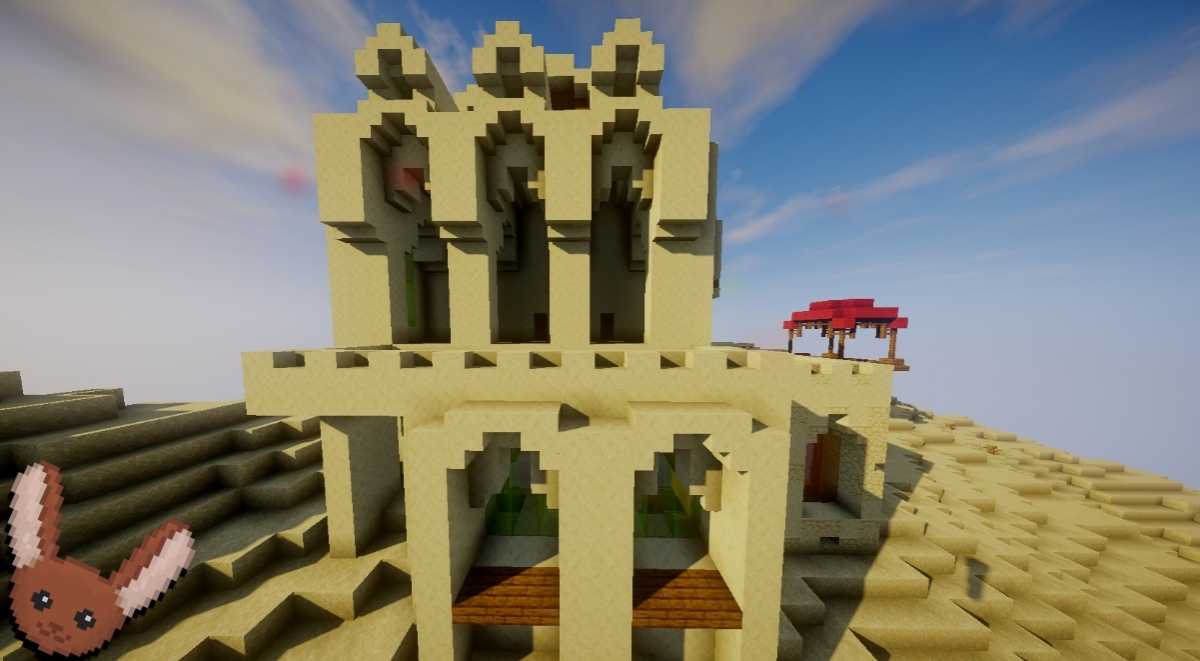 Скриншот сервера