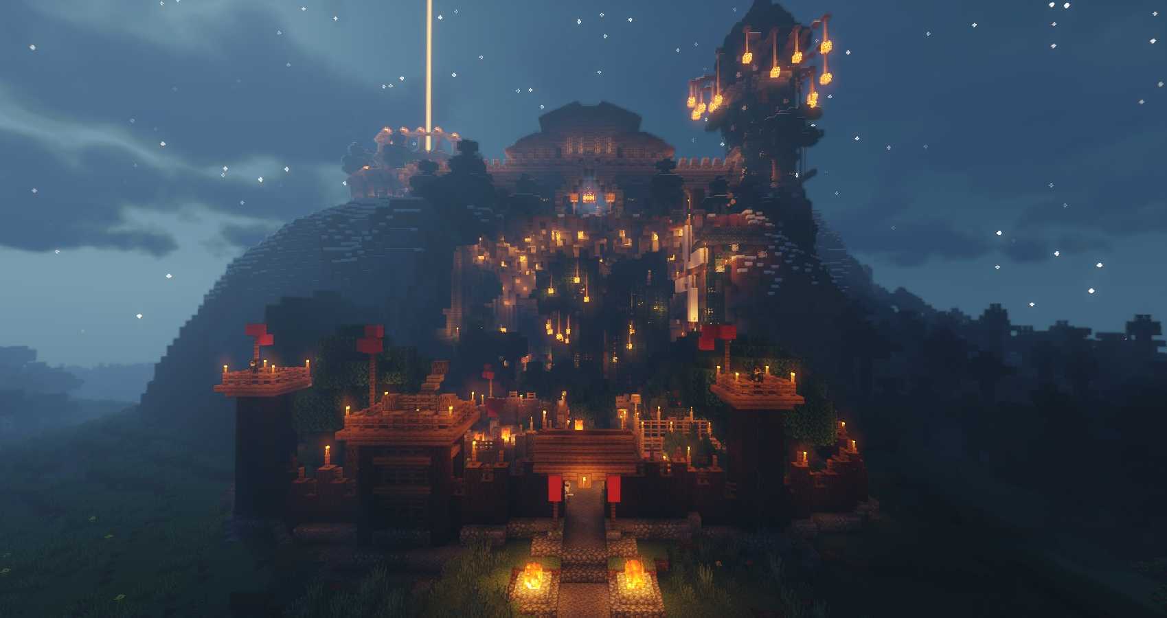 Скриншот сервера