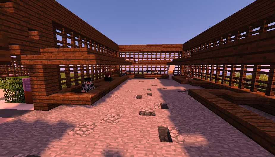 Скриншот сервера