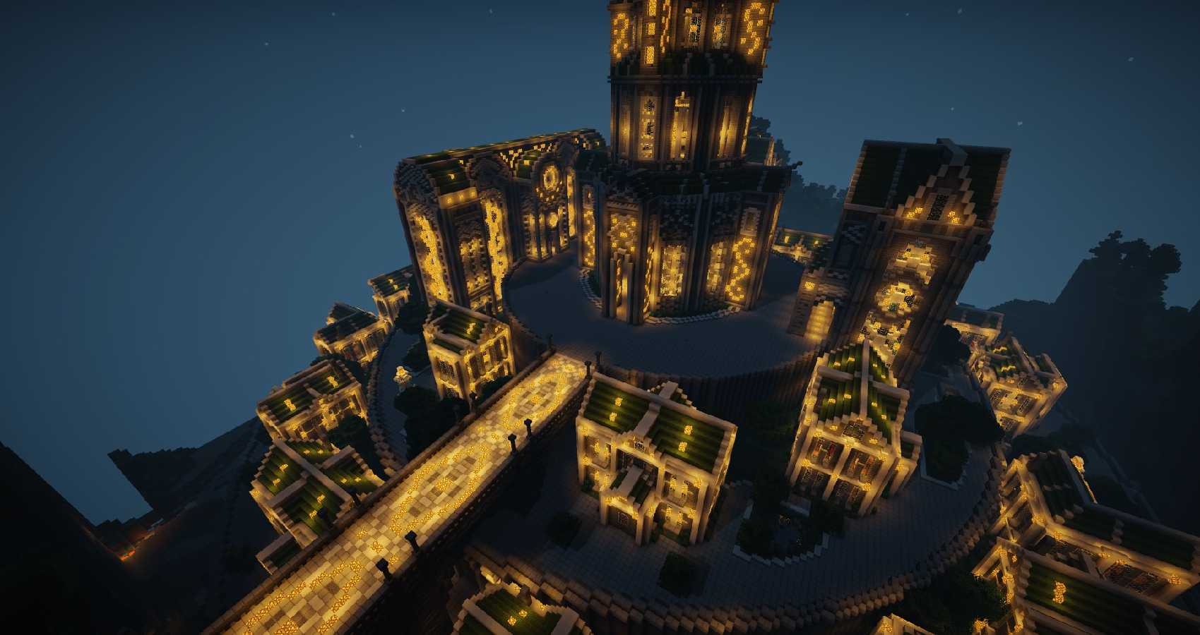 Скриншот сервера