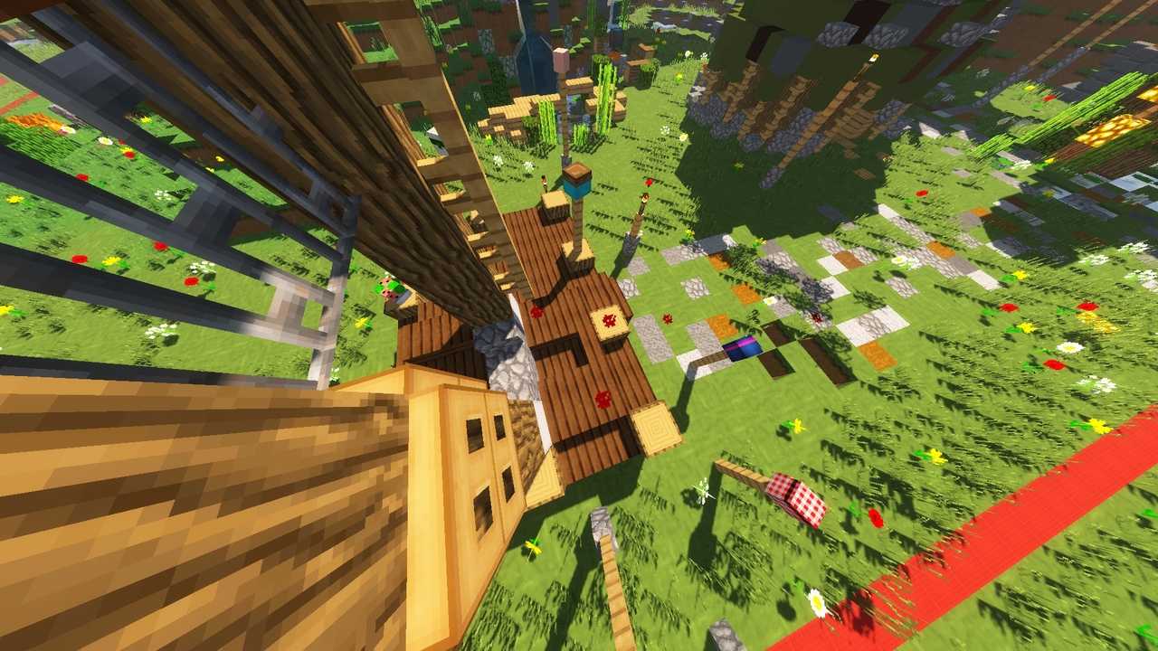 Скриншот сервера