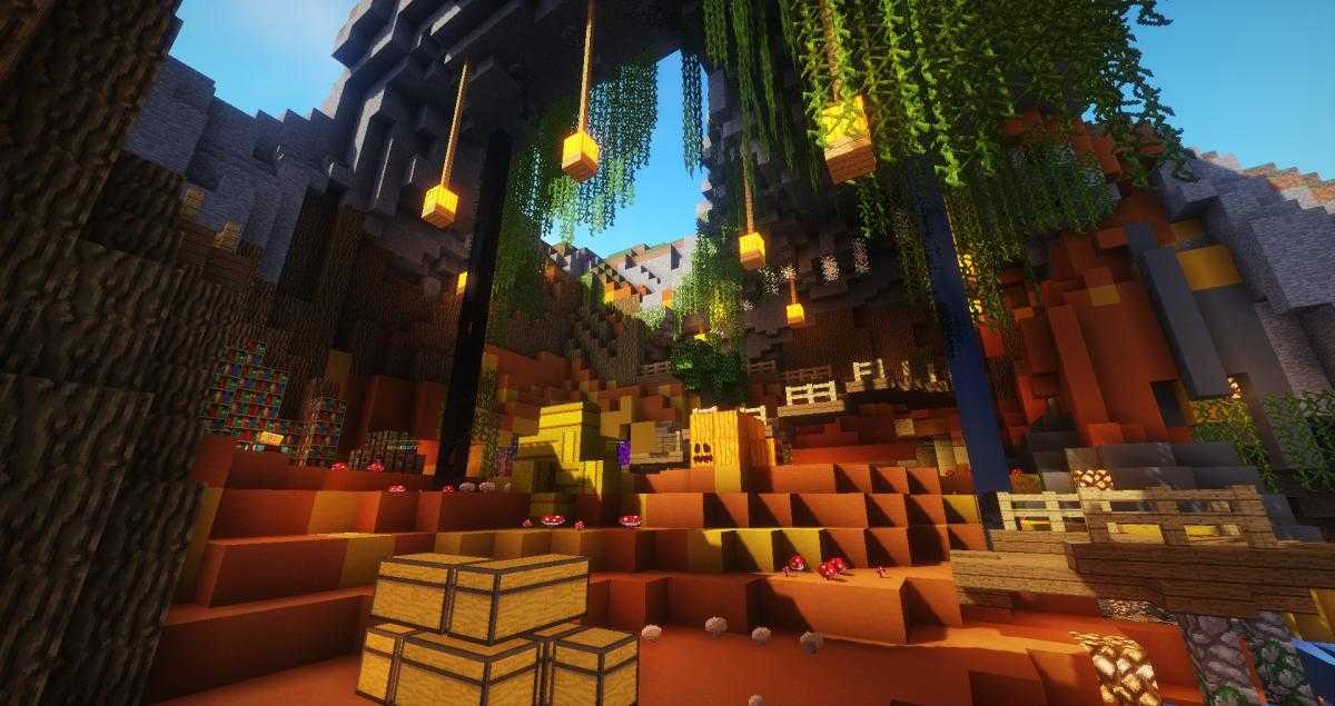 Скриншот сервера