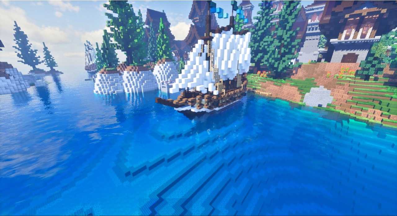 Скриншот сервера