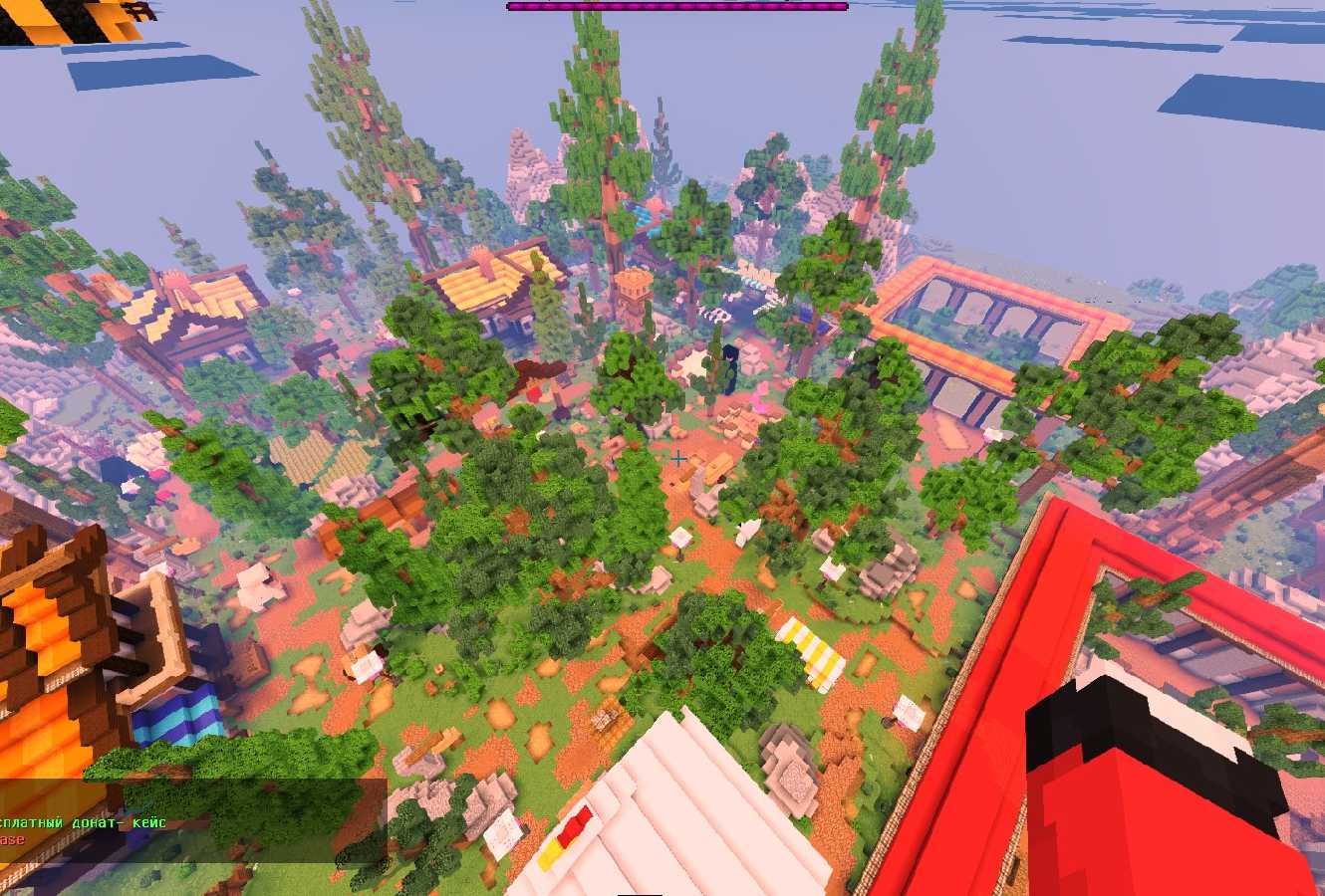 Скриншот сервера