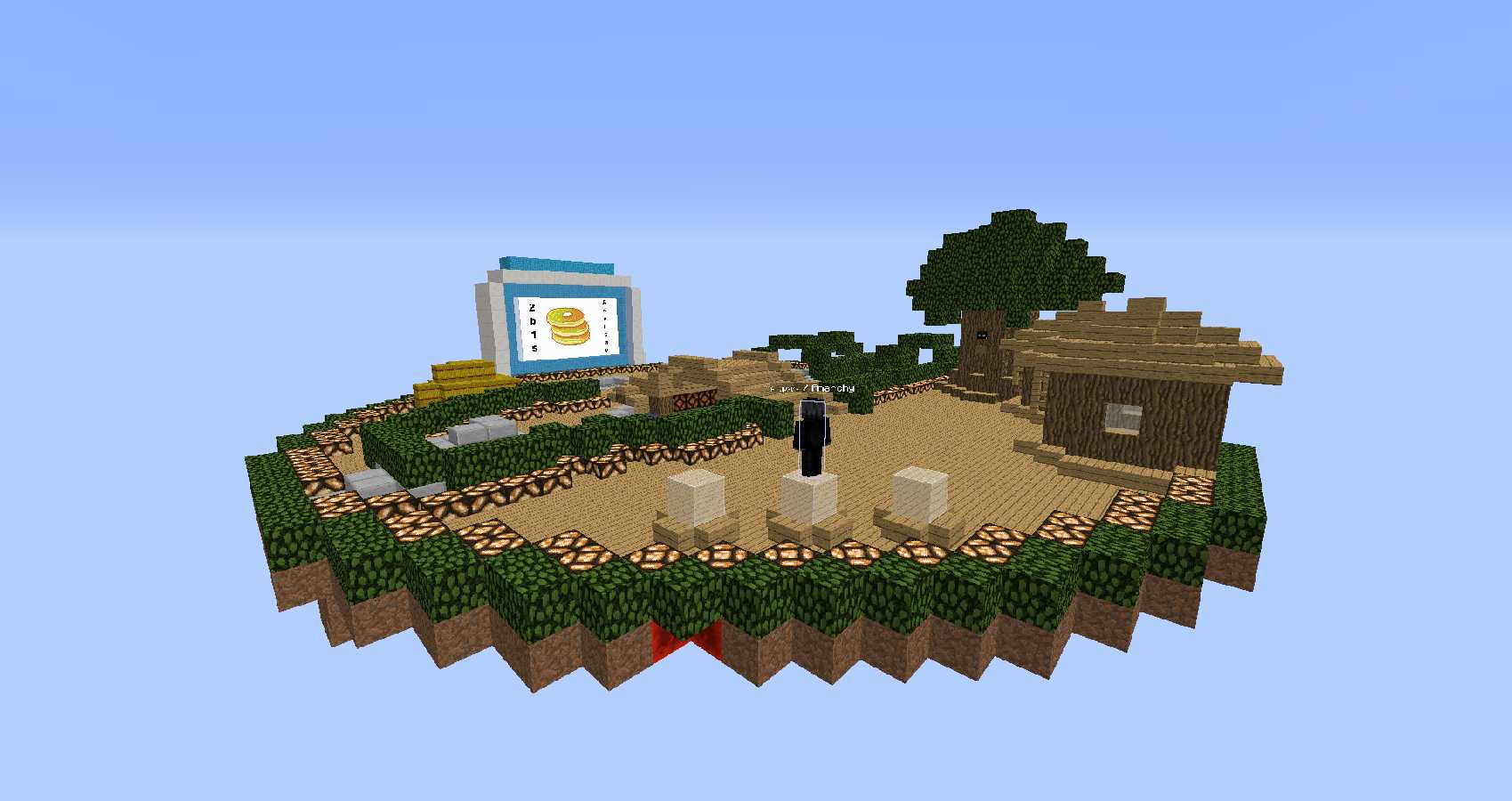 Скриншот сервера