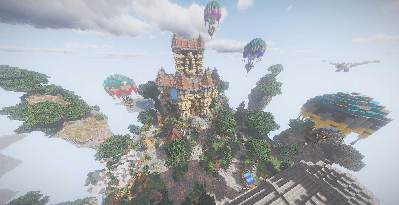 Скриншот сервера