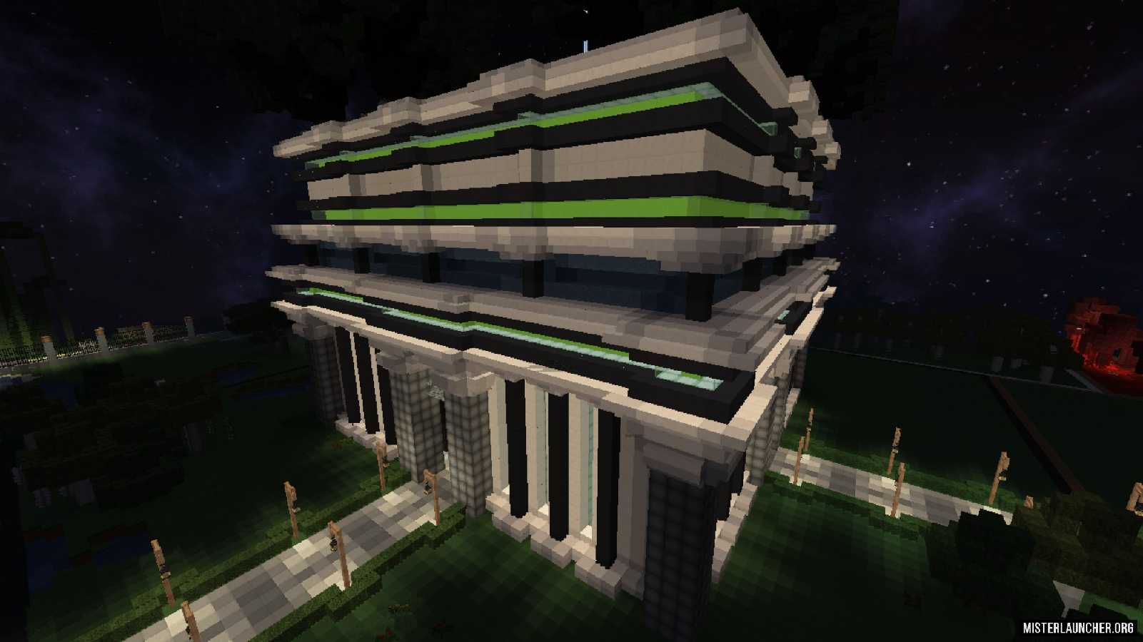 Скриншот сервера