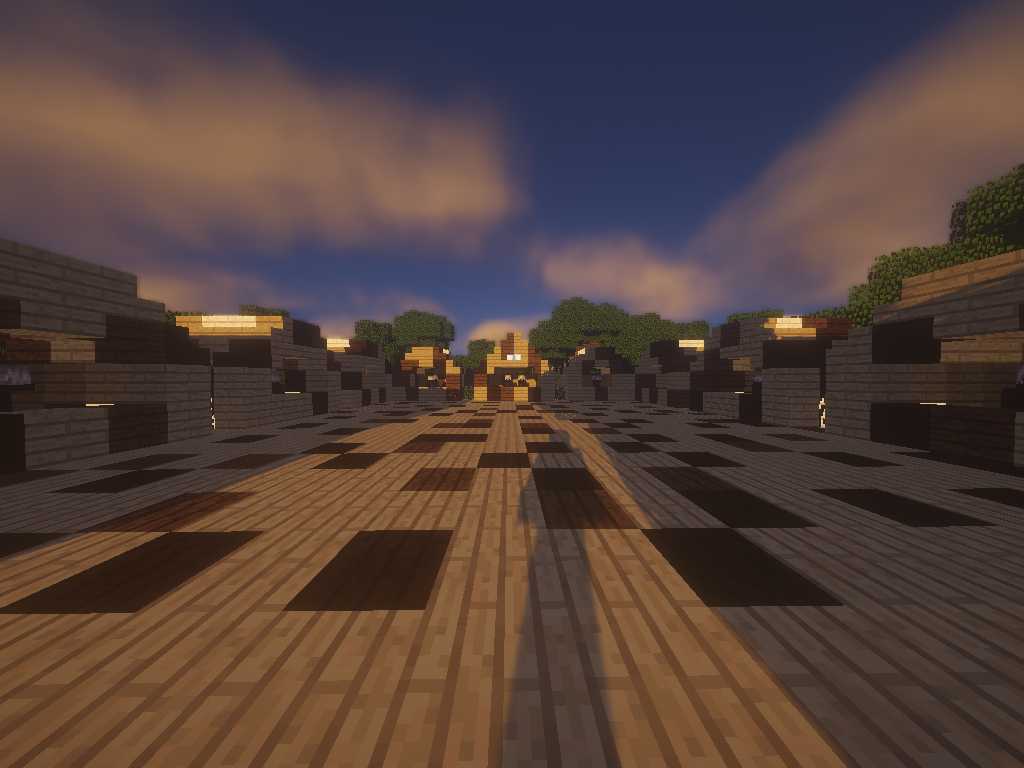 Скриншот сервера