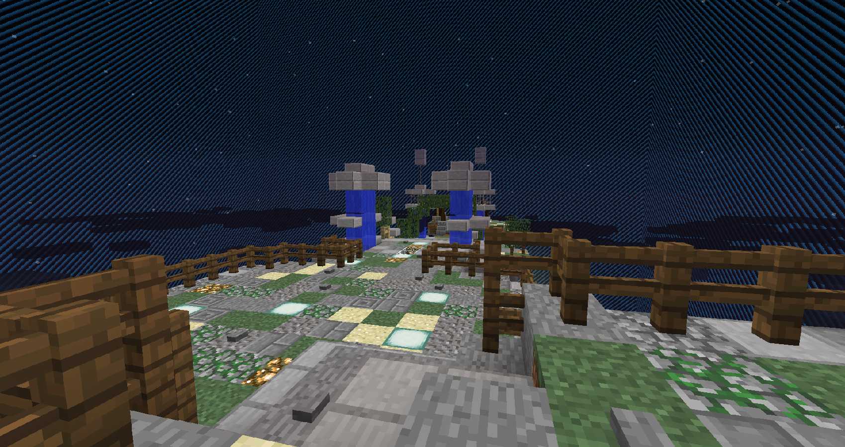 Скриншот сервера