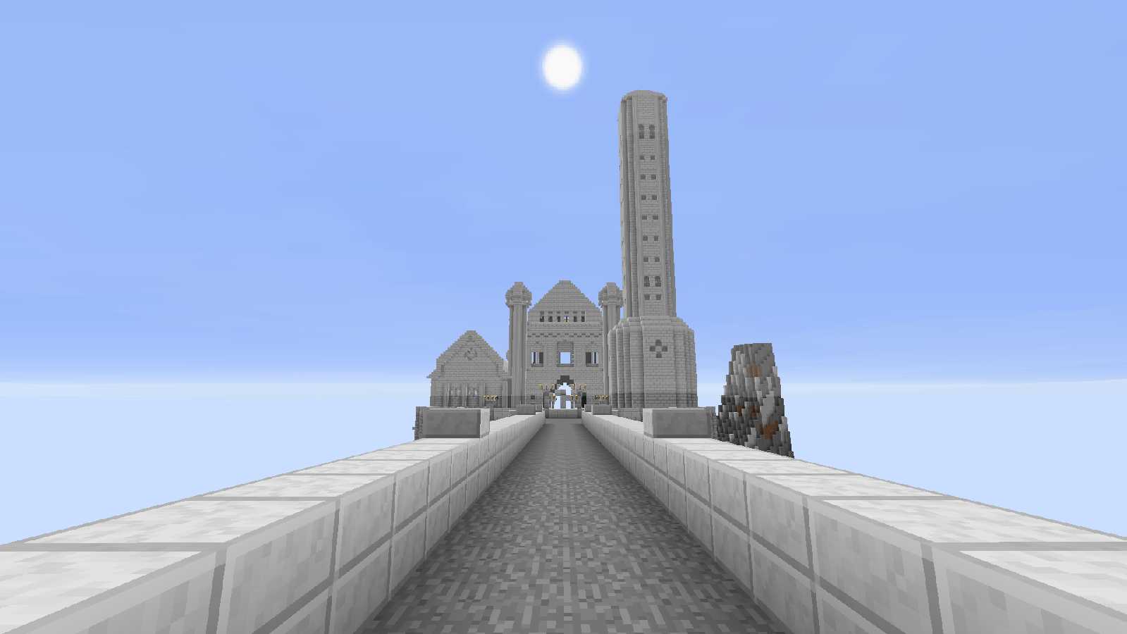 Скриншот сервера