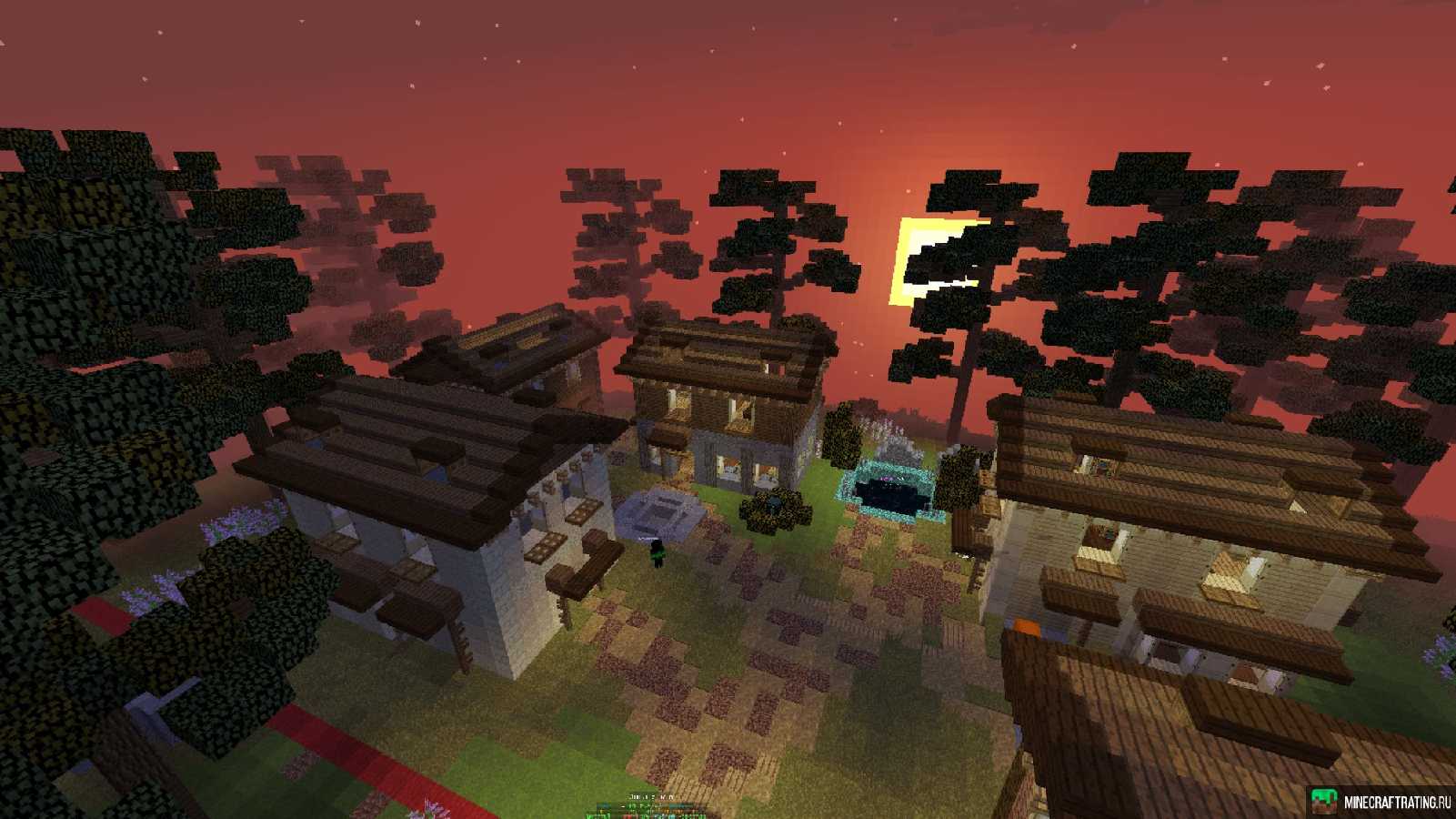 Скриншот сервера