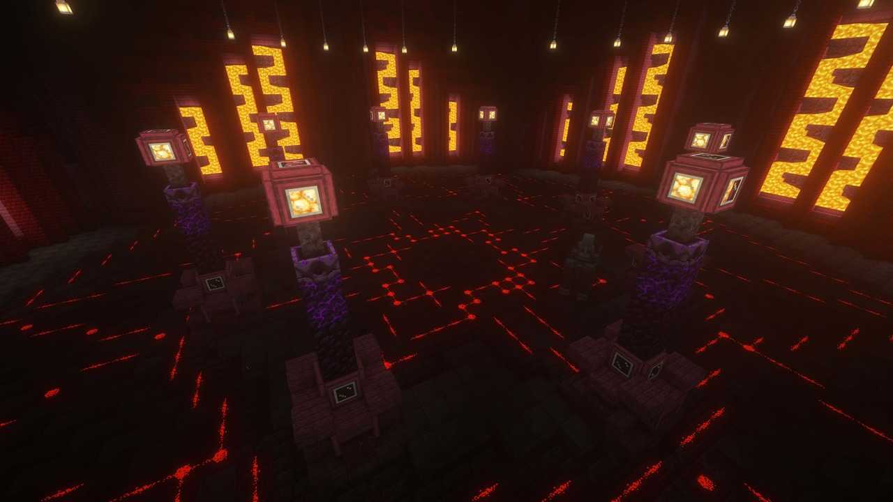 Скриншот сервера