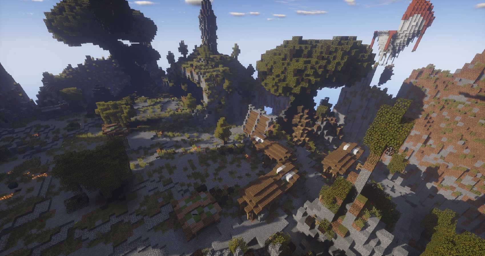 Скриншот сервера