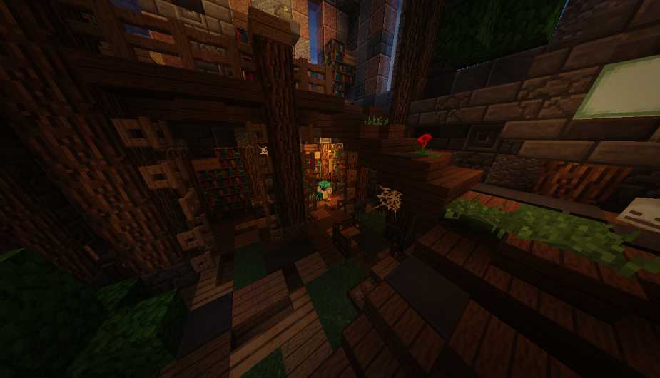 Скриншот сервера