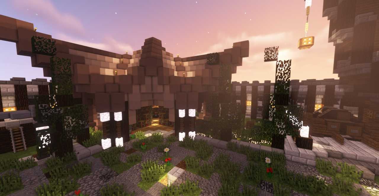 Скриншот сервера