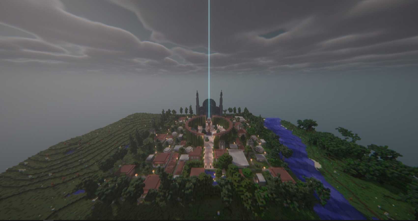 Скриншот сервера