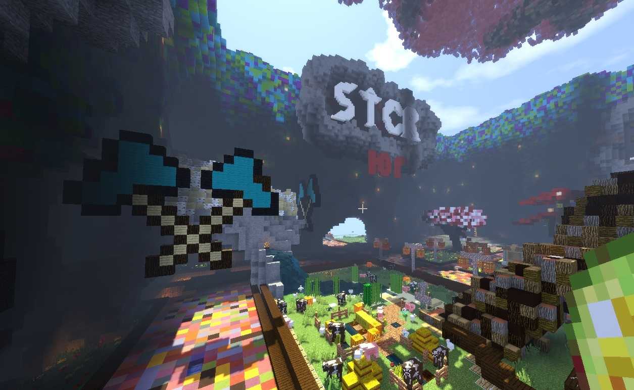 Скриншот сервера