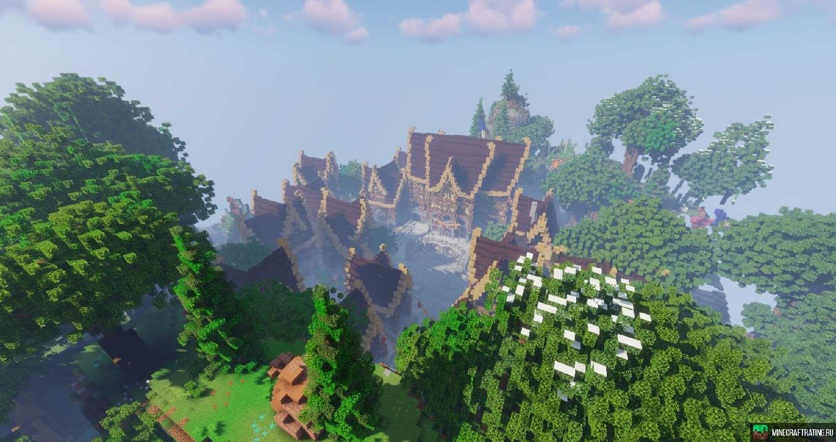 Скриншот сервера