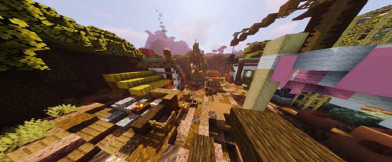 Скриншот сервера