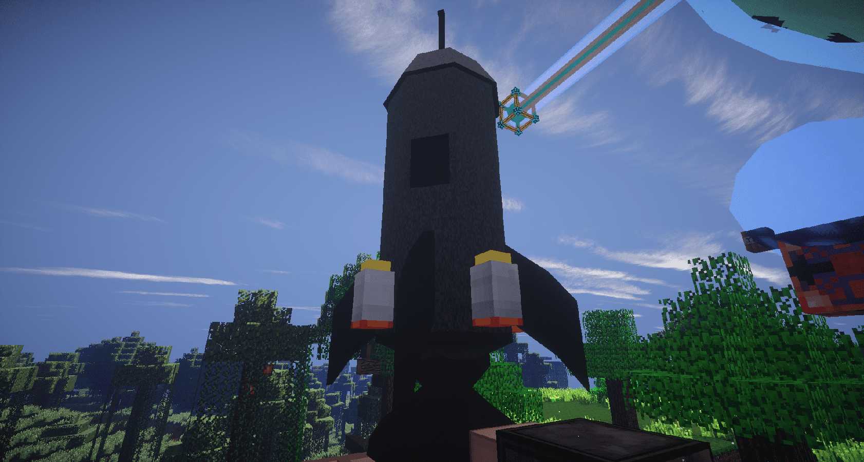 Скриншот сервера