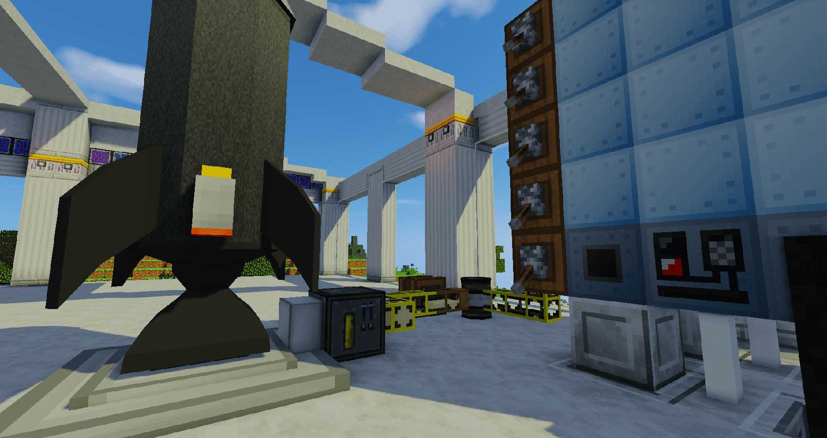 Скриншот сервера