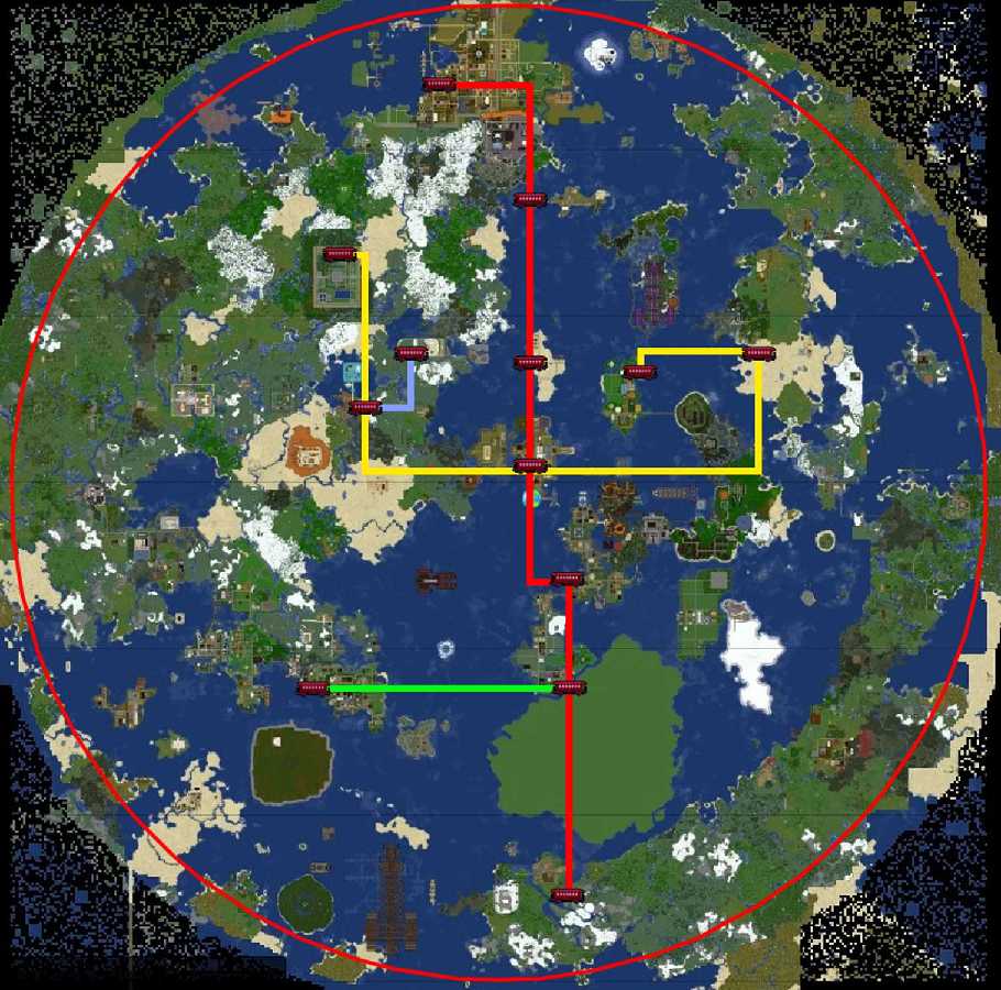 Скриншот сервера