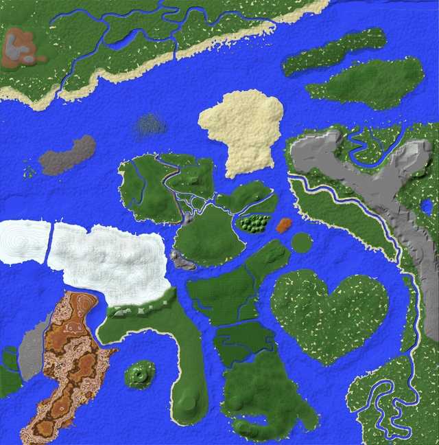 Скриншот сервера