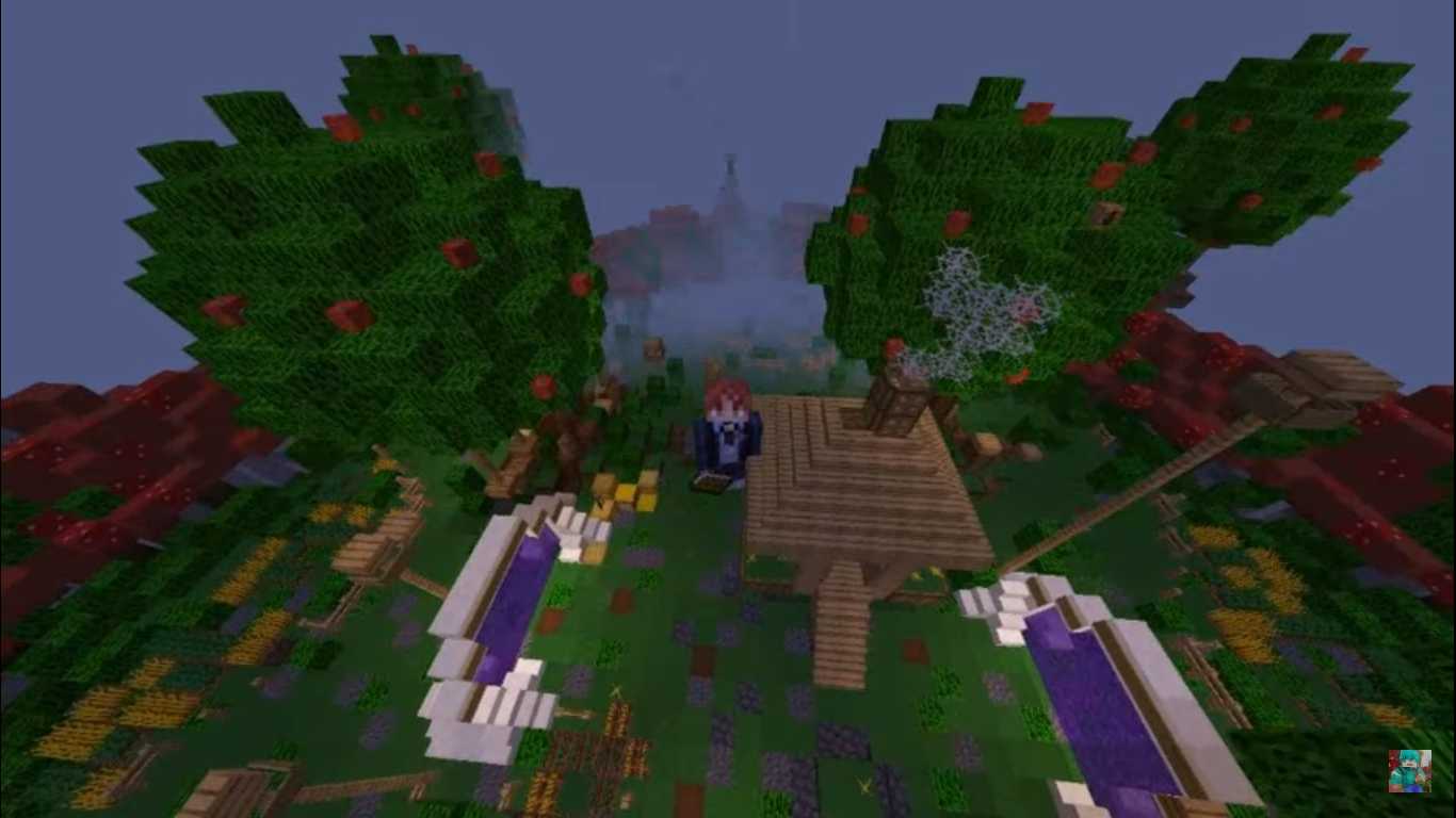 Скриншот сервера