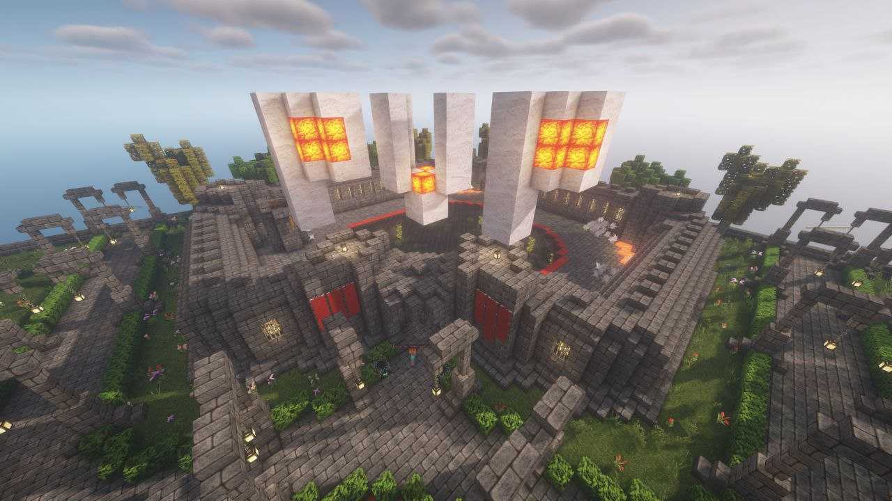 Скриншот сервера