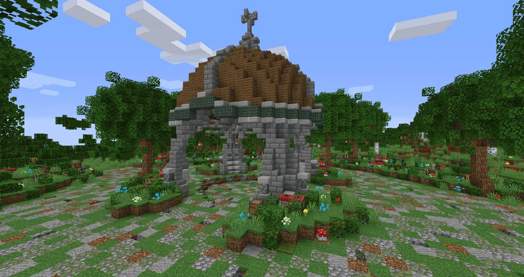 Скриншот сервера