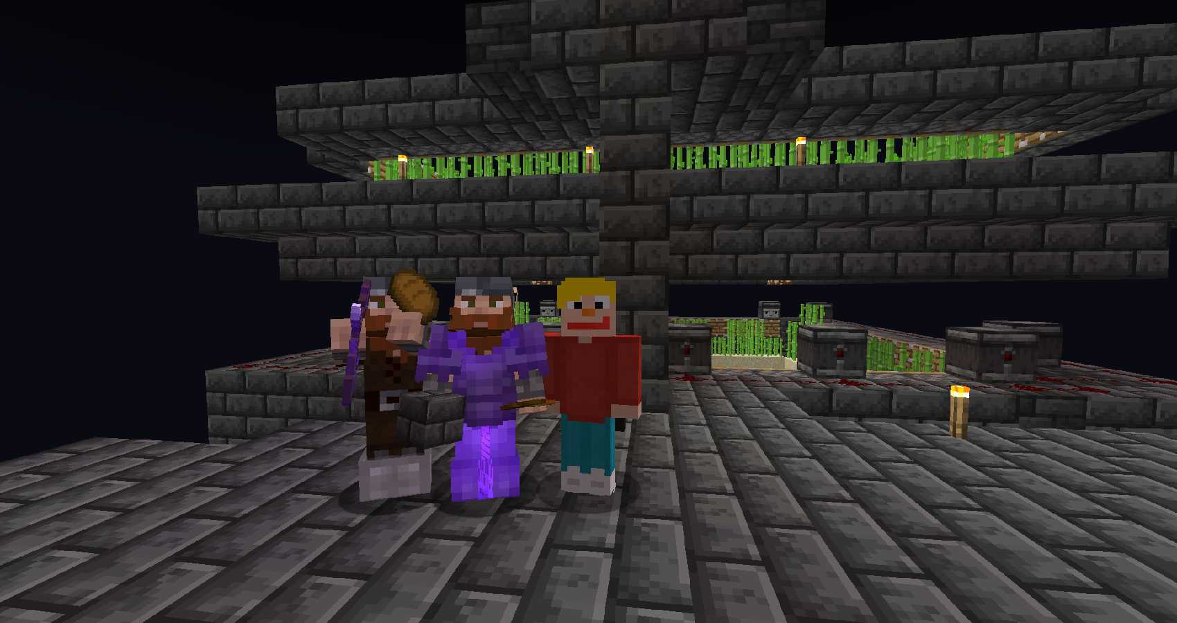 Скриншот сервера